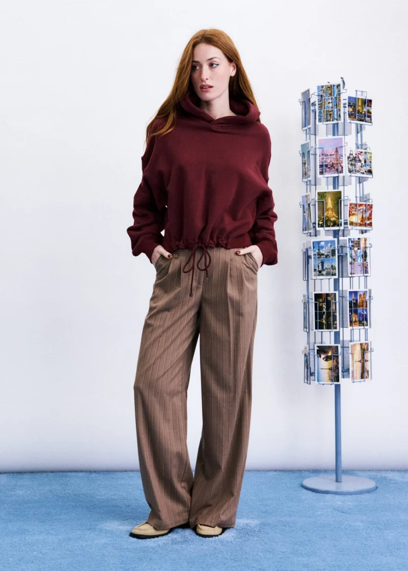 frnch fuji bordeaux sweatshirt sketchshop