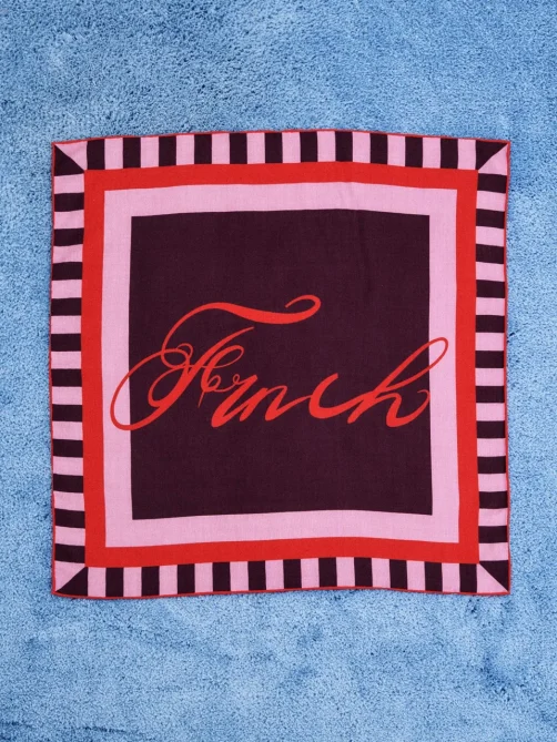 frnch mashu scarf bordeaux sketchshop