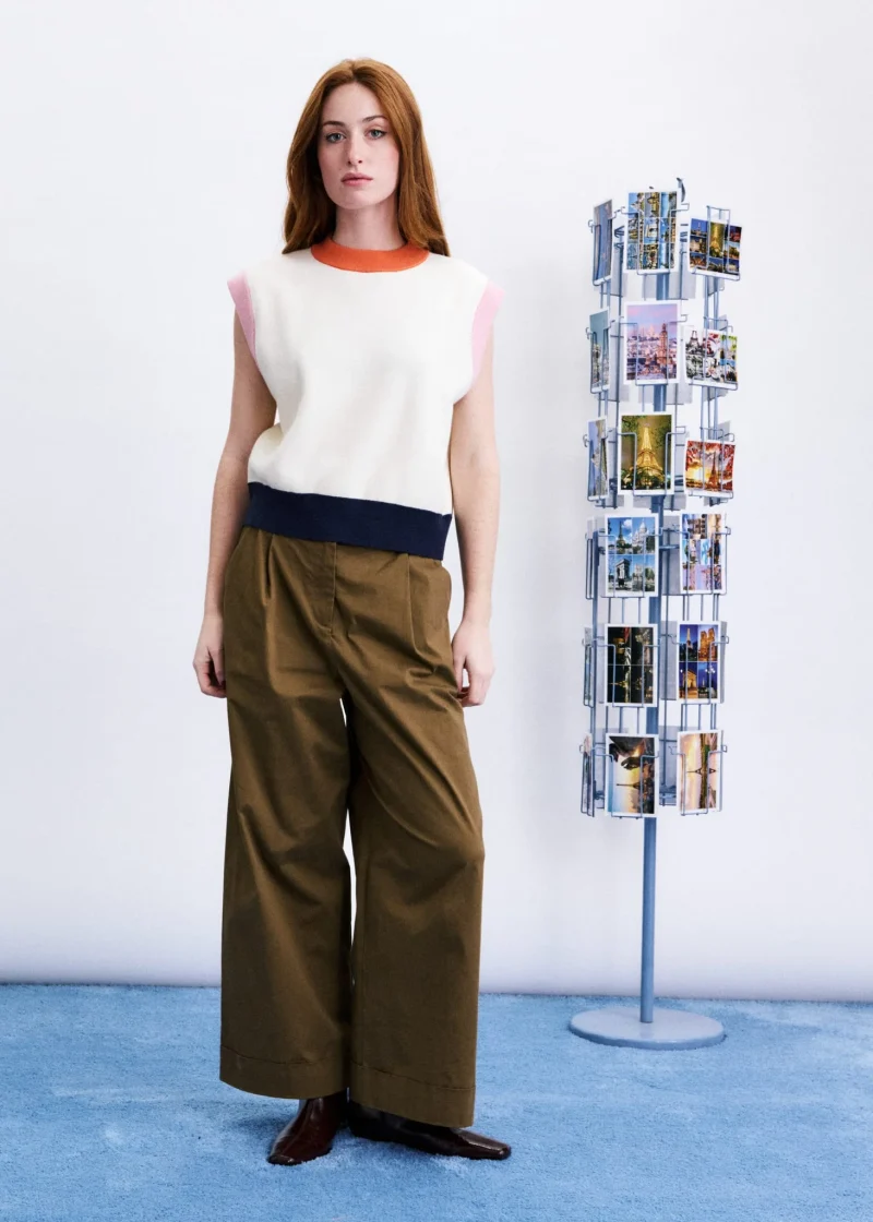 frnch norfolk pantalon marron glace sketchshop