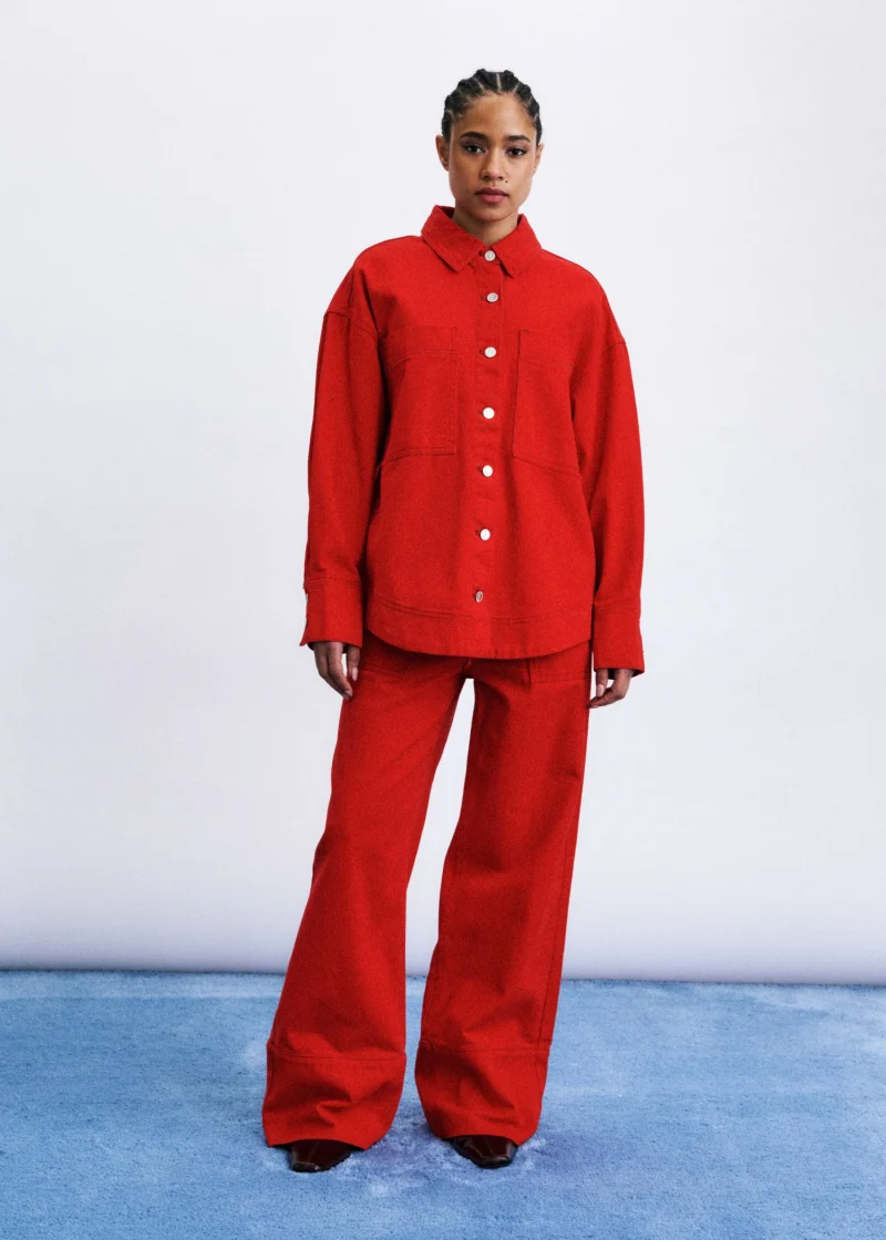 frnch shiretoko red overshirt sketchshop