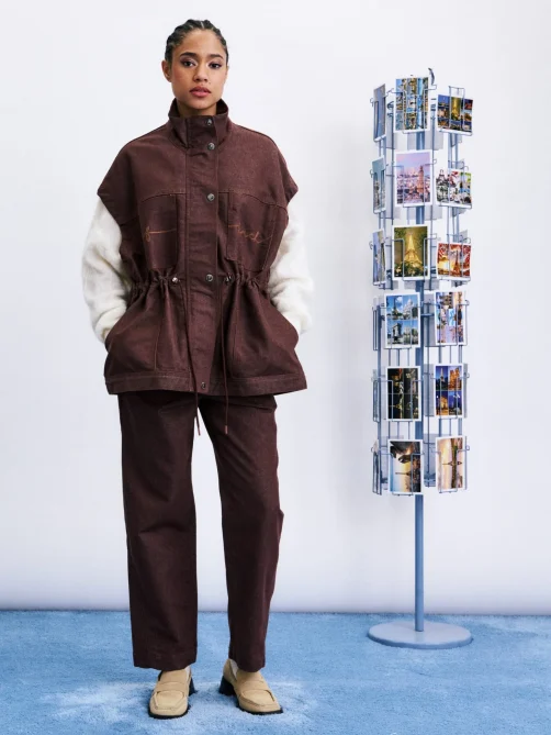 frnch takai jacket marron sketchshop