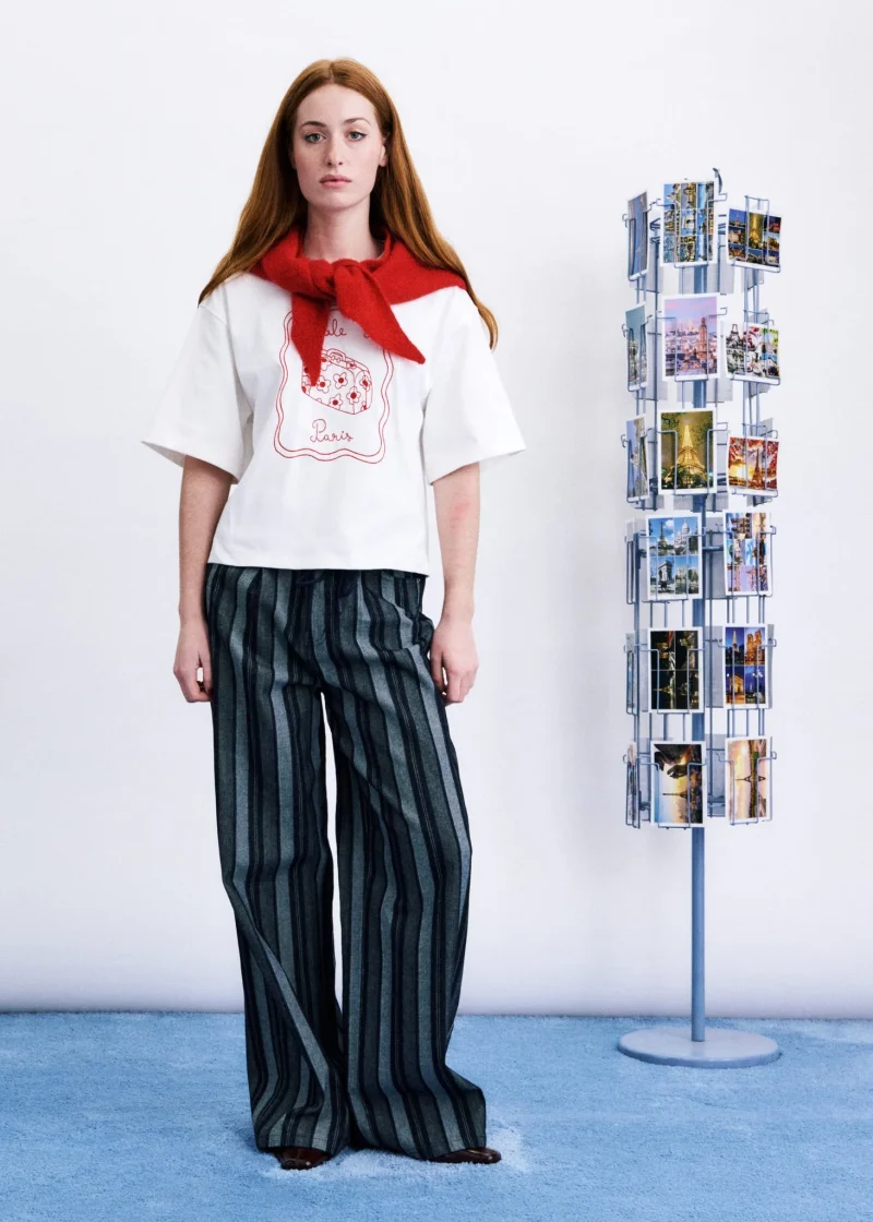 frnch valise tshirt creme sketchshop
