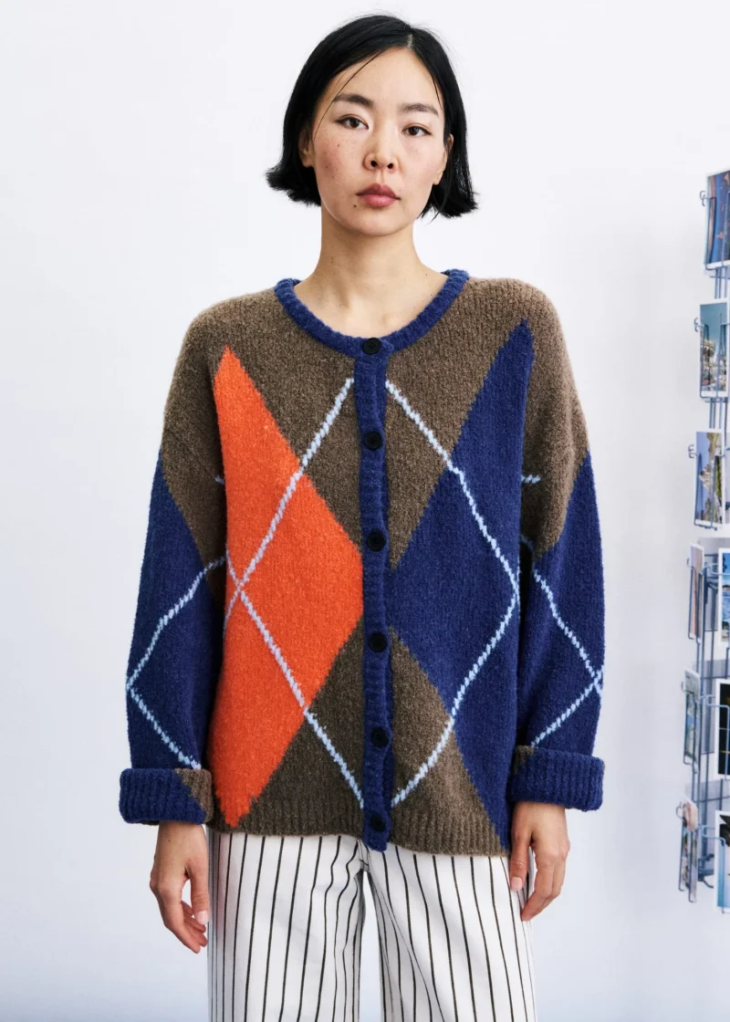 frnch ida cardigan khaki sketchshop