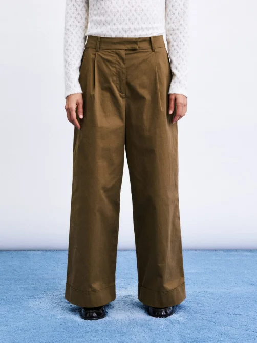 frnch norfolk pantalon marron glace sketchshop