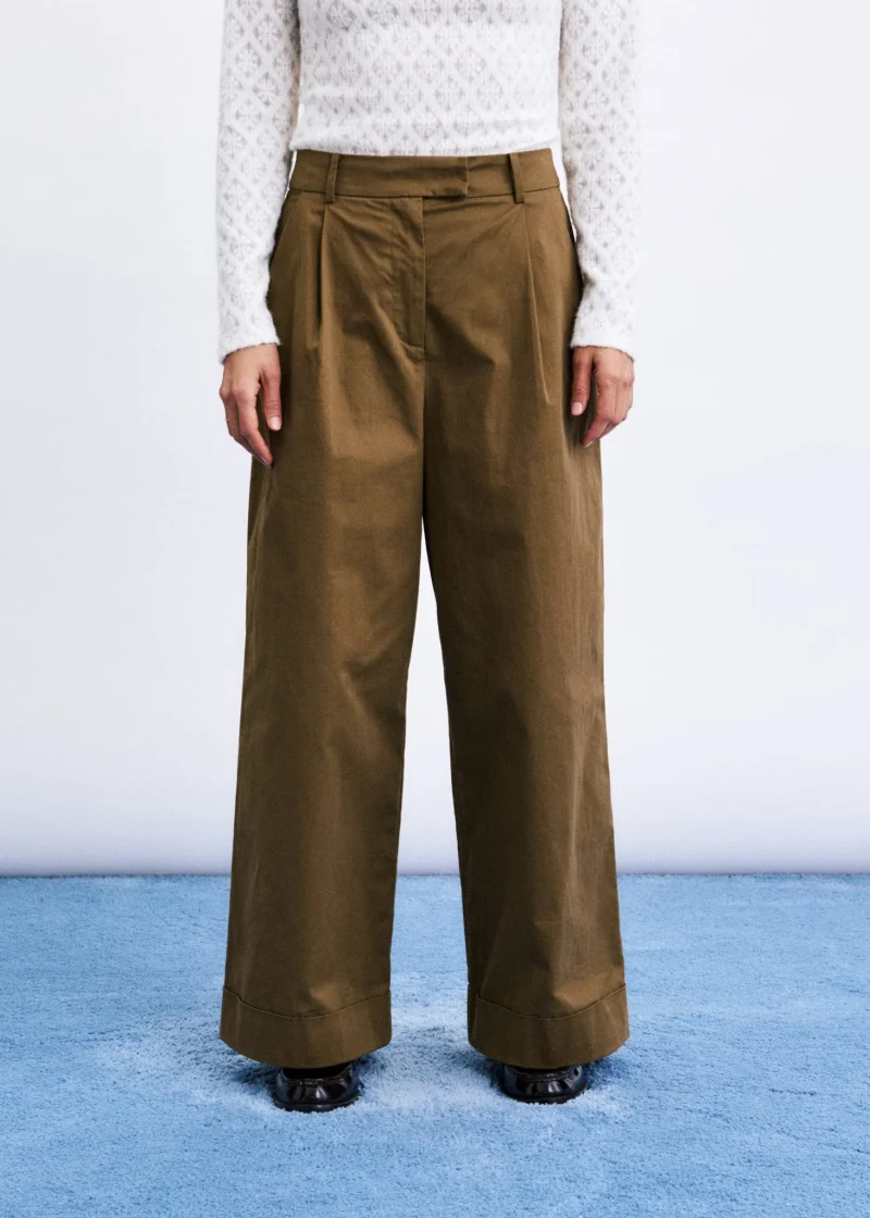 frnch norfolk pantalon marron glace sketchshop