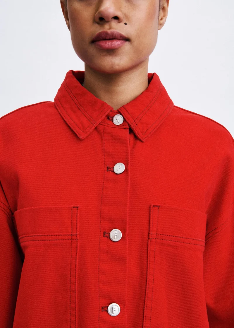 frnch shiretoko red overshirt sketchshop