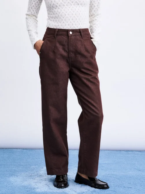 frnch zao jeans marron sketchshop