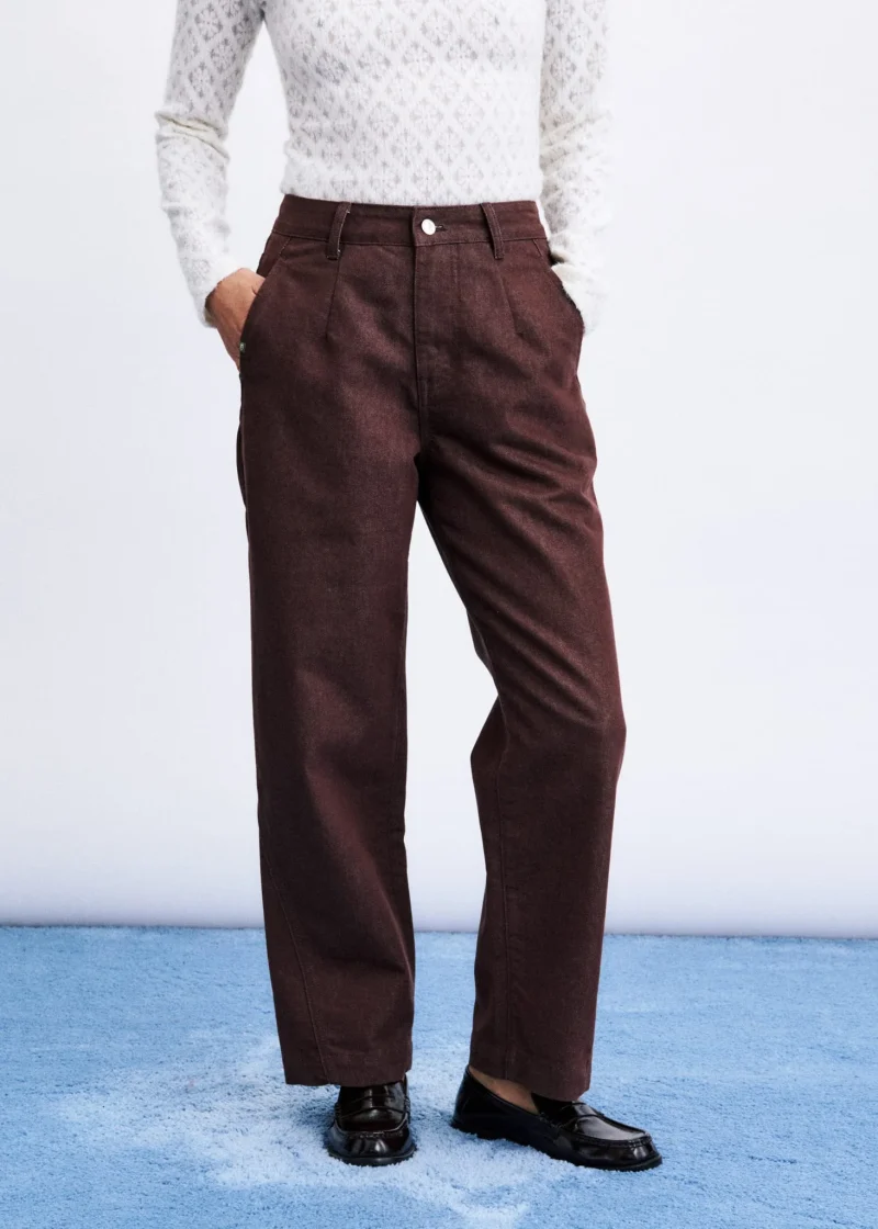 frnch zao jeans marron sketchshop