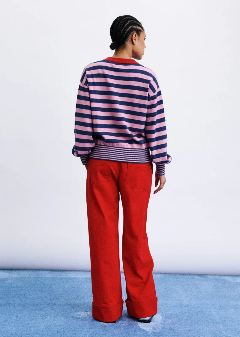 frnch akita sweater pink sketchshop