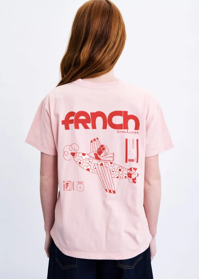 frnch aventures tshirt rose sketchshop