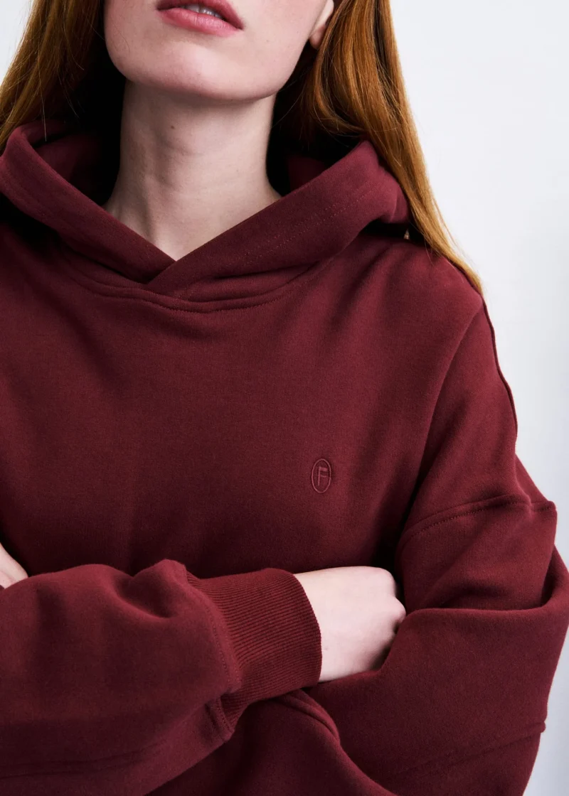 frnch fuji bordeaux sweatshirt sketchshop