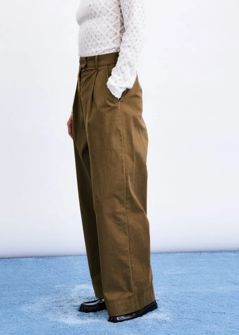 frnch norfolk pantalon marron glace sketchshop