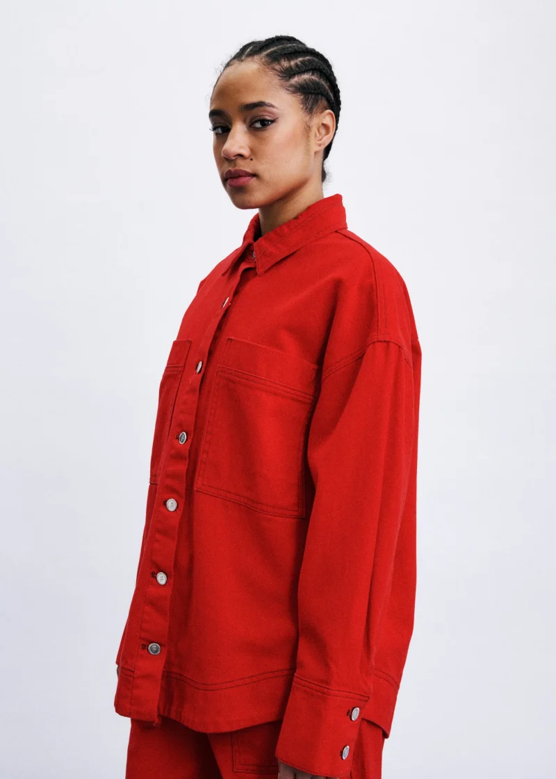 frnch shiretoko red overshirt sketchshop