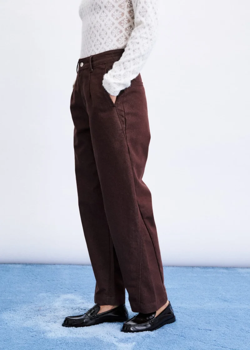 frnch zao jeans marron sketchshop