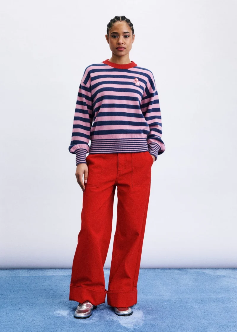 frnch akita sweater pink sketchshop