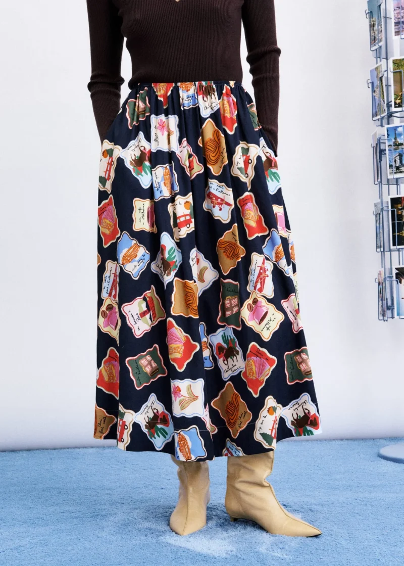 frnch borth skirt stamps sketchshop
