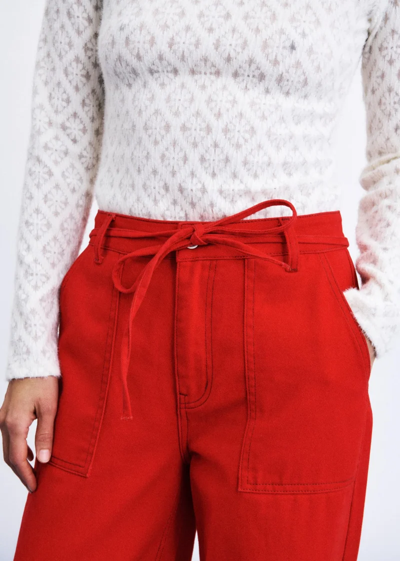 frnch furano red jeans sketchshop