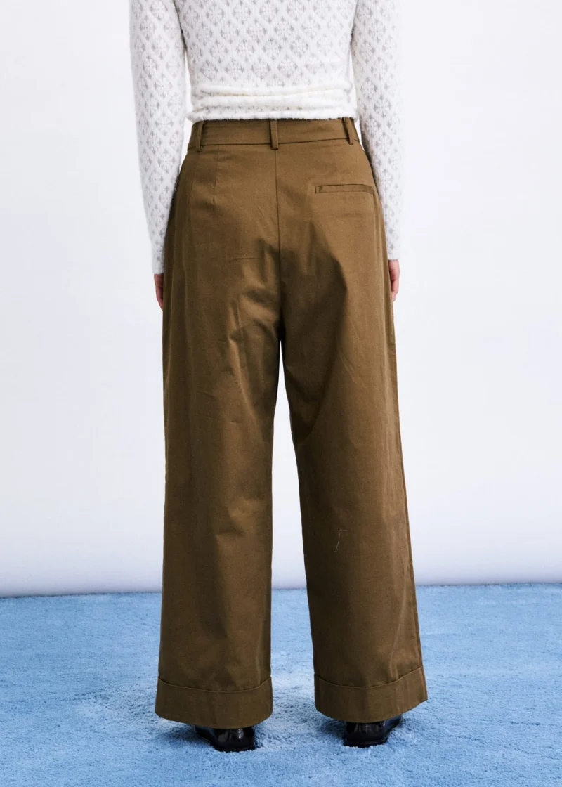 frnch norfolk pantalon marron glace sketchshop