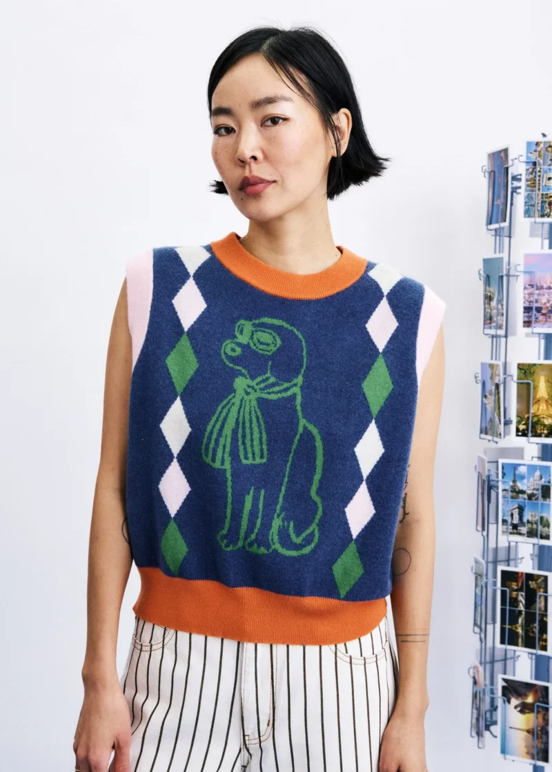 frnch torquay pullover blue sketchshop
