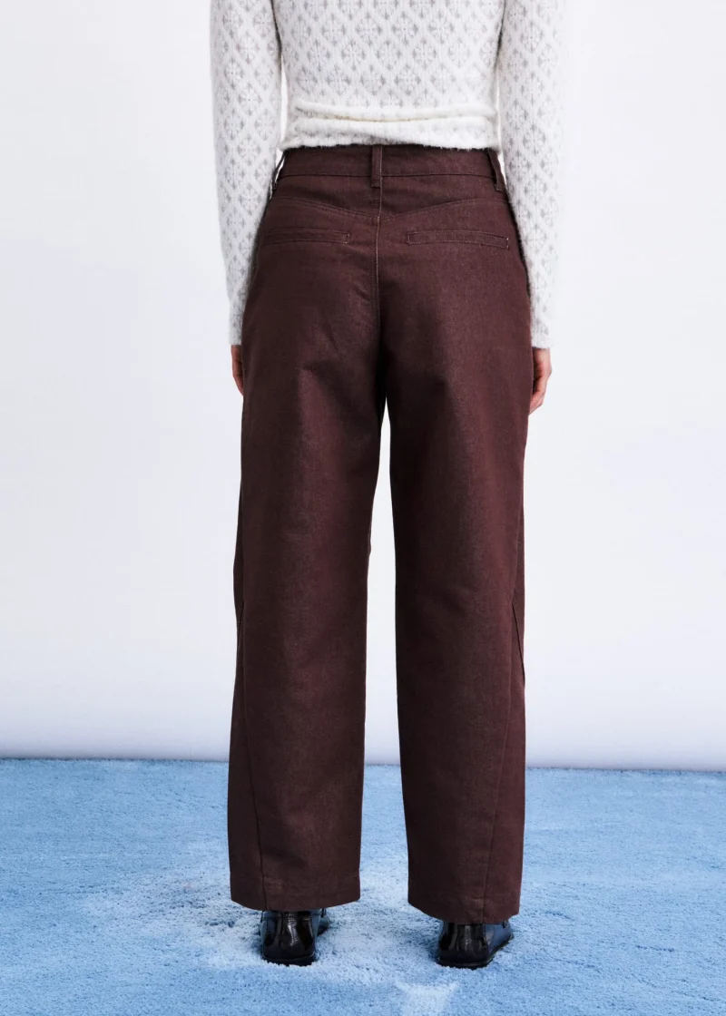 frnch zao jeans marron sketchshop