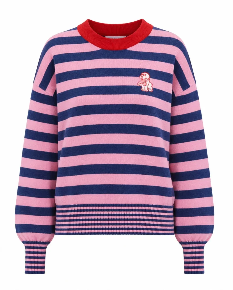 frnch akita sweater pink sketchshop