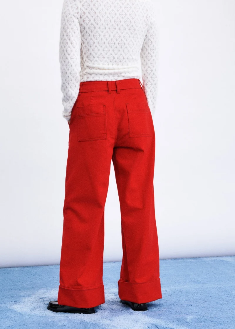 frnch furano red jeans sketchshop