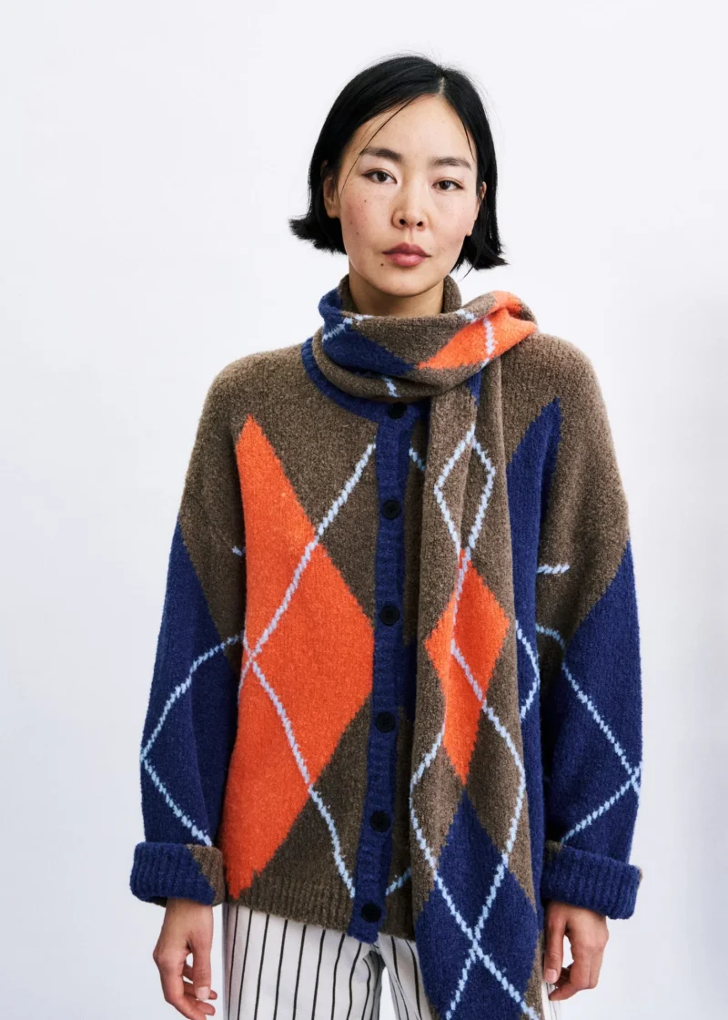 frnch ida cardigan khaki sketchshop