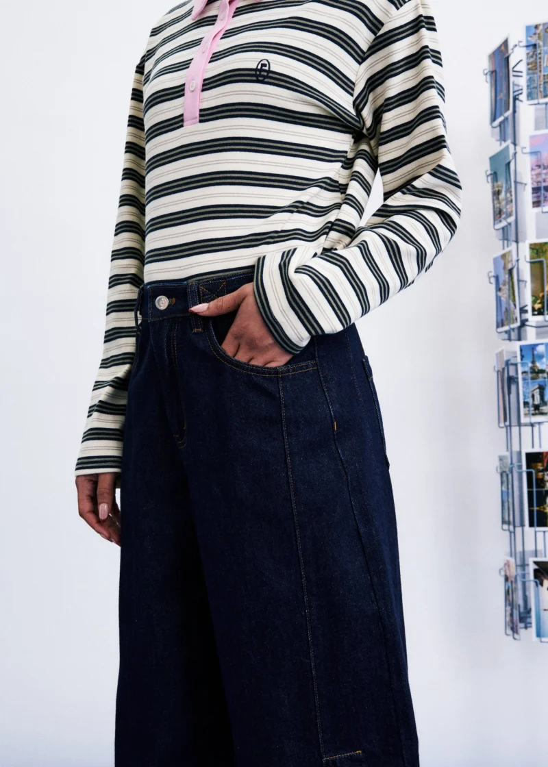 frnch nami navy blue jeans sketchshop