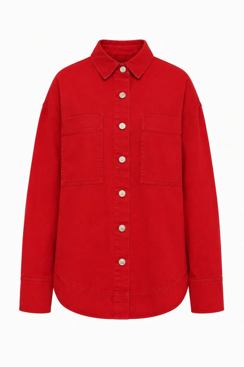 frnch shiretoko red overshirt sketchshop