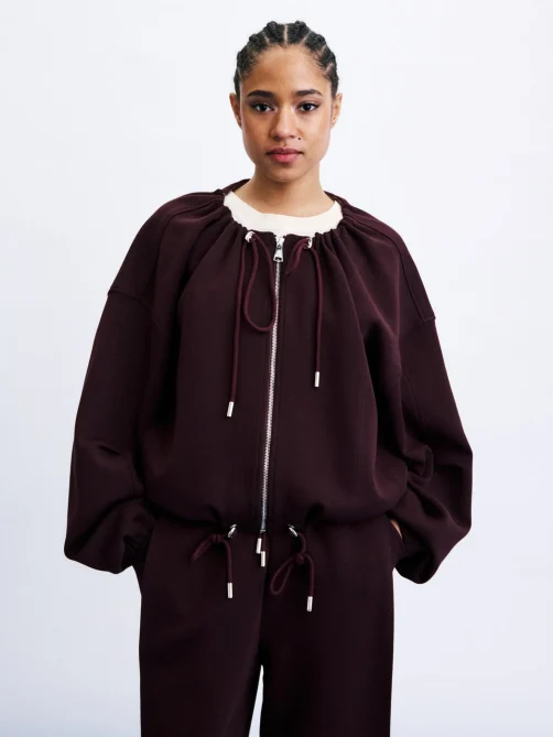 frnch shosha jacket bordeaux sketchshop