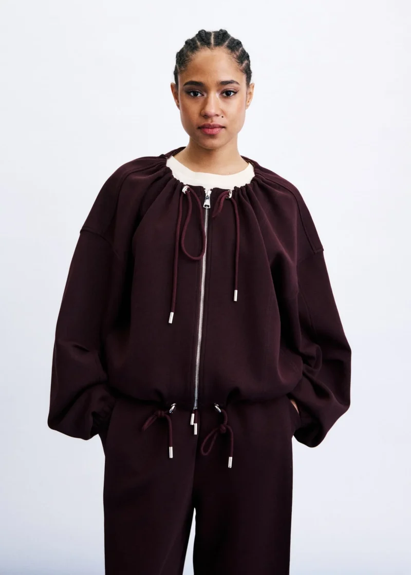 frnch shosha jacket bordeaux sketchshop