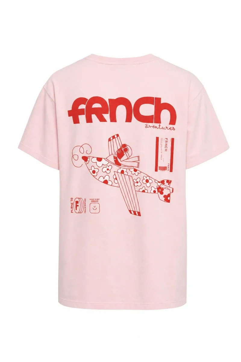frnch aventures tshirt rose sketchshop