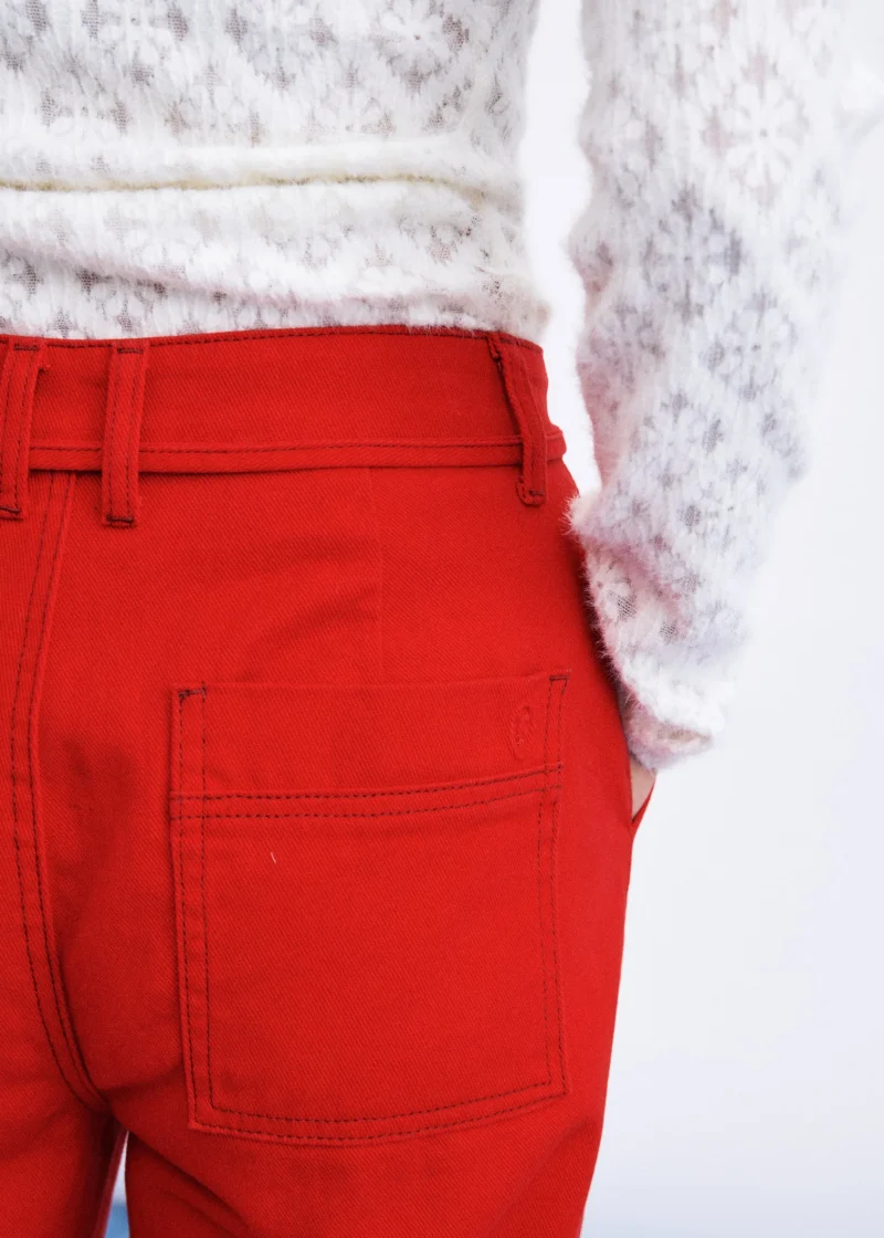 frnch furano red jeans sketchshop
