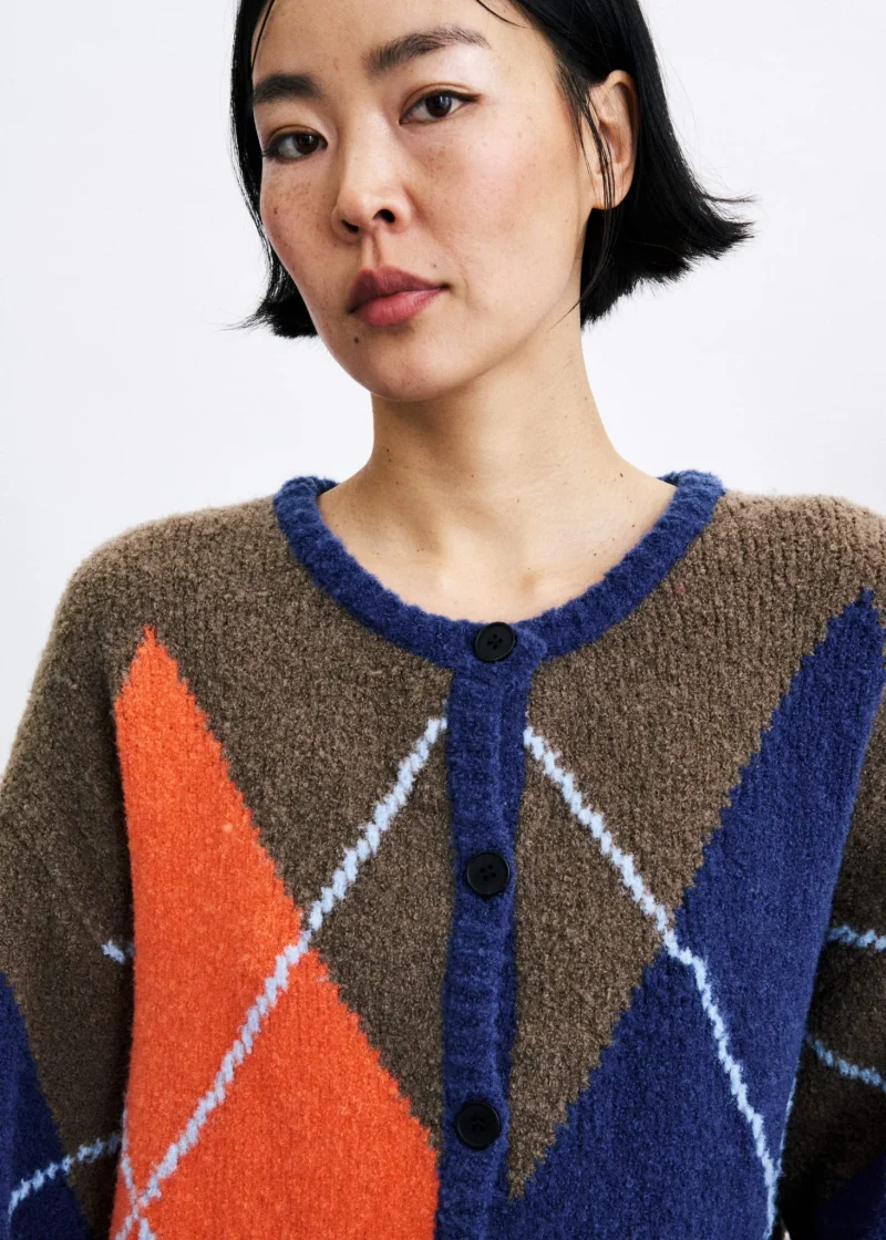 frnch ida cardigan khaki sketchshop