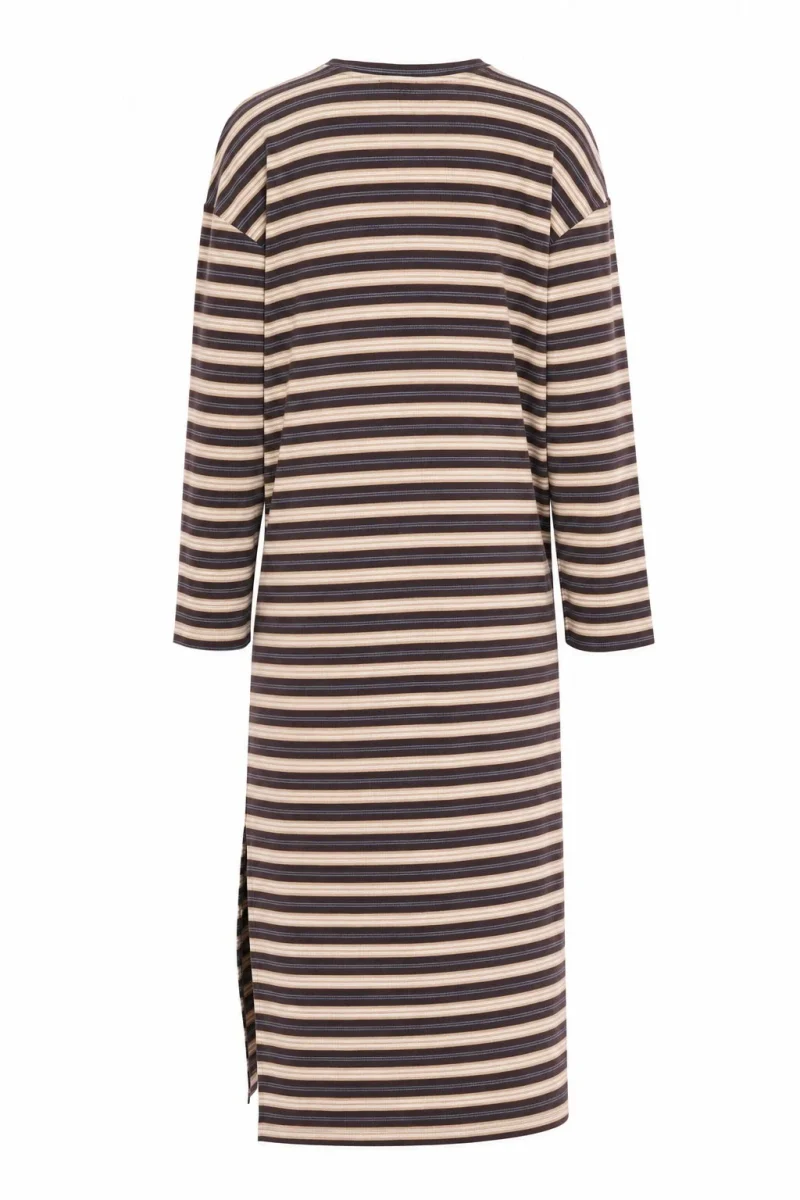 frnch mio iced brown dress sketchshop