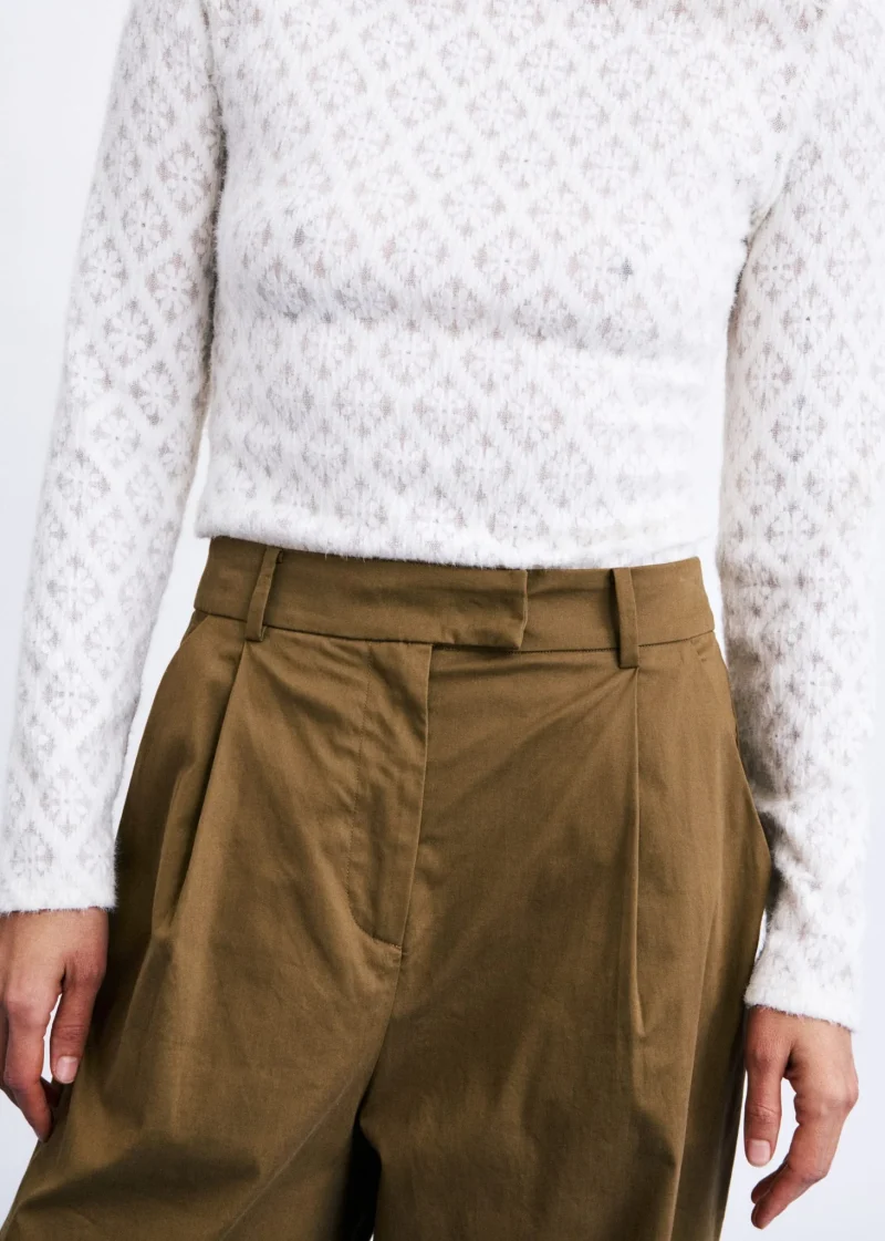 frnch norfolk pantalon marron glace sketchshop