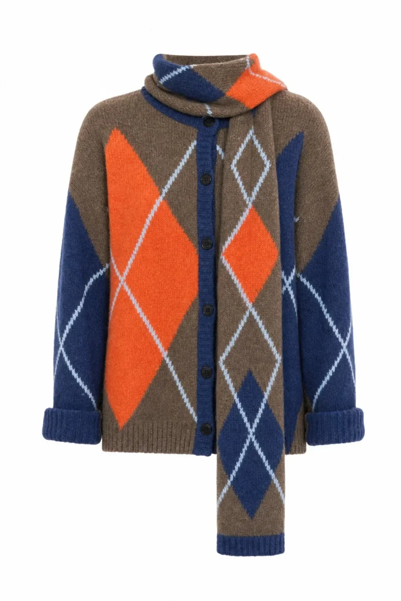 frnch ida cardigan khaki sketchshop