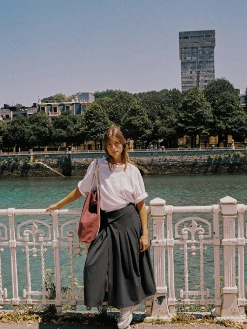indiandcold pleated crossover skirt marengo sketchshop