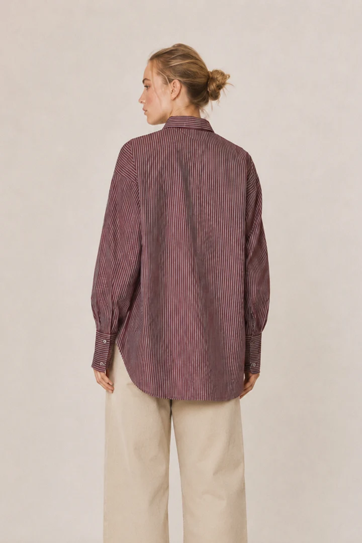 indiandcold masculine multiposition striped shirt sketchshop