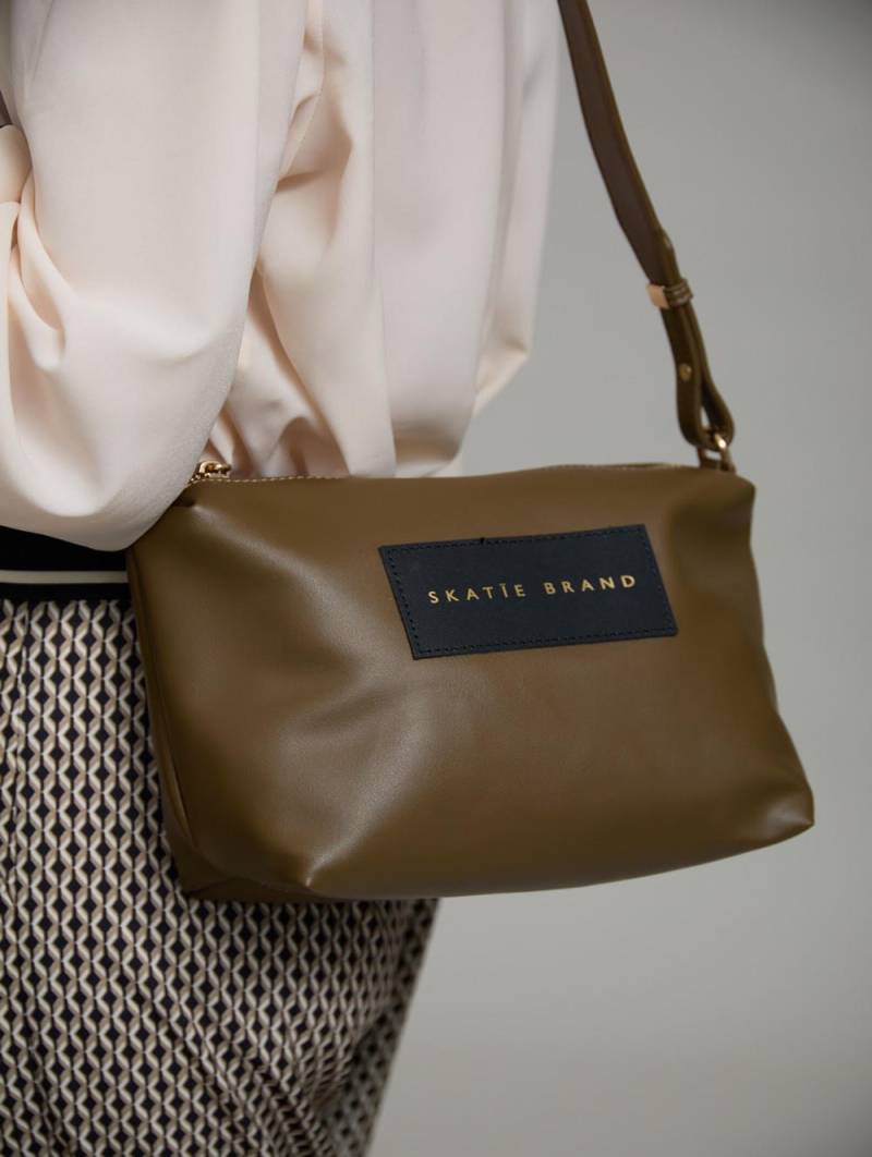 skatie basket tote bag olive sketchshop
