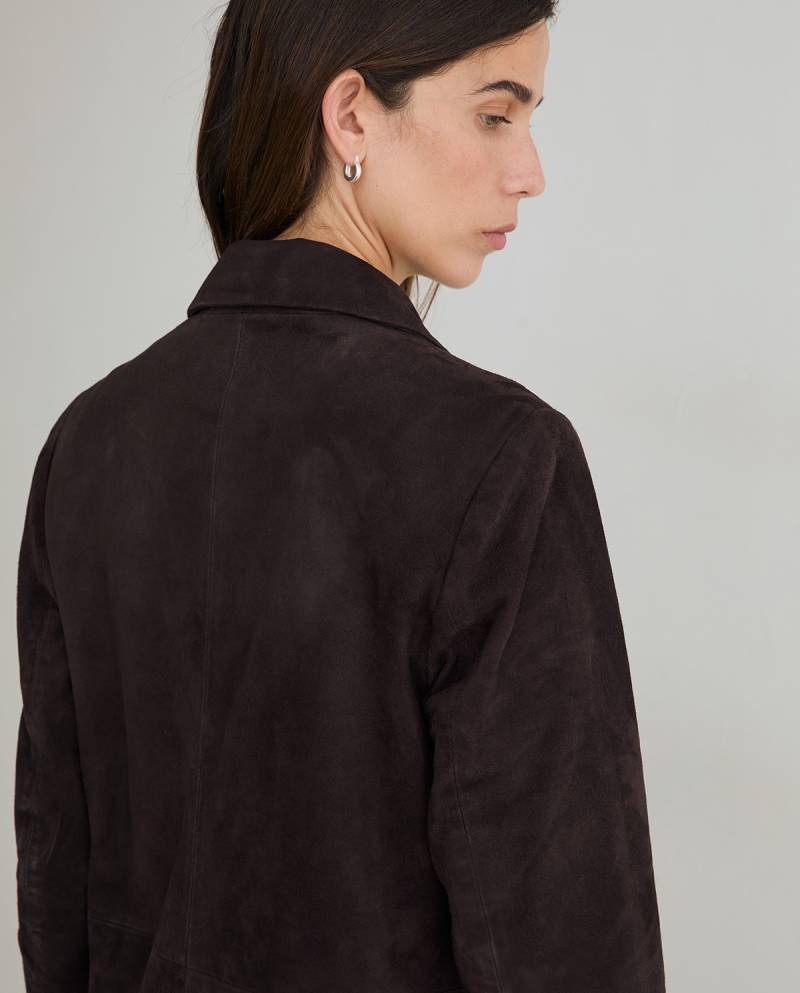 yerse suede sport coat chocolate sketchshop
