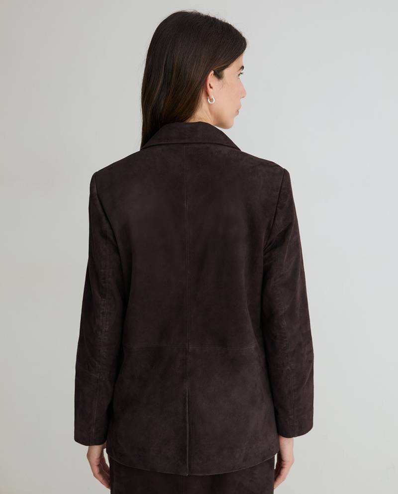 yerse suede sport coat chocolate sketchshop
