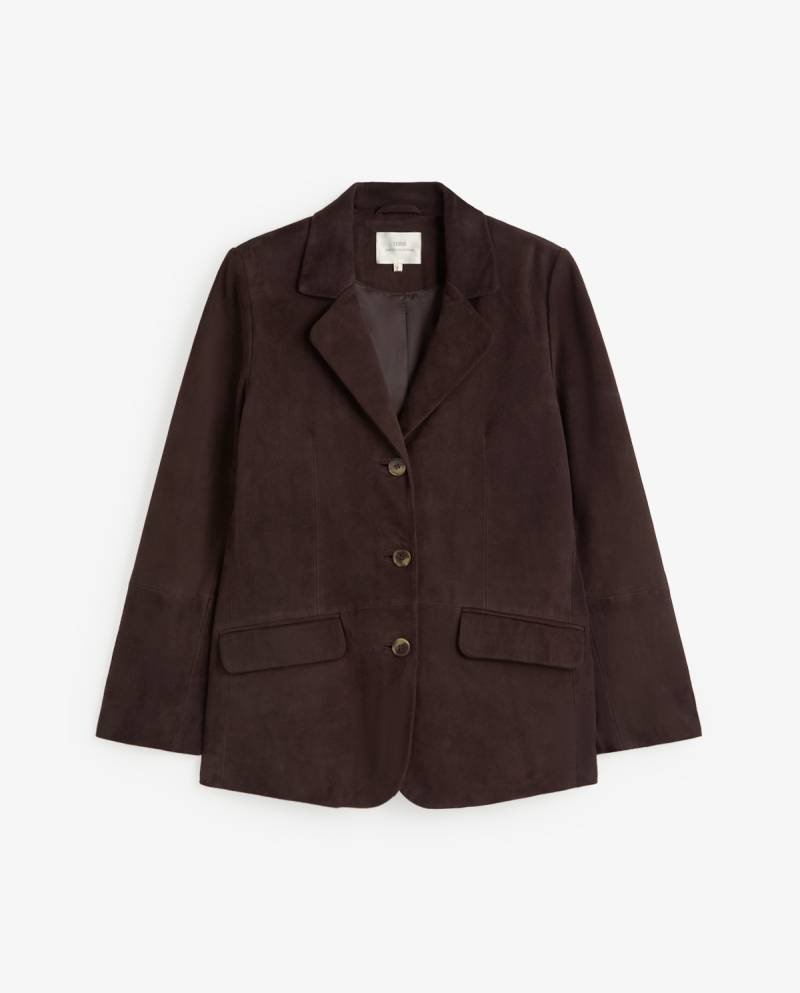 yerse suede sport coat chocolate sketchshop