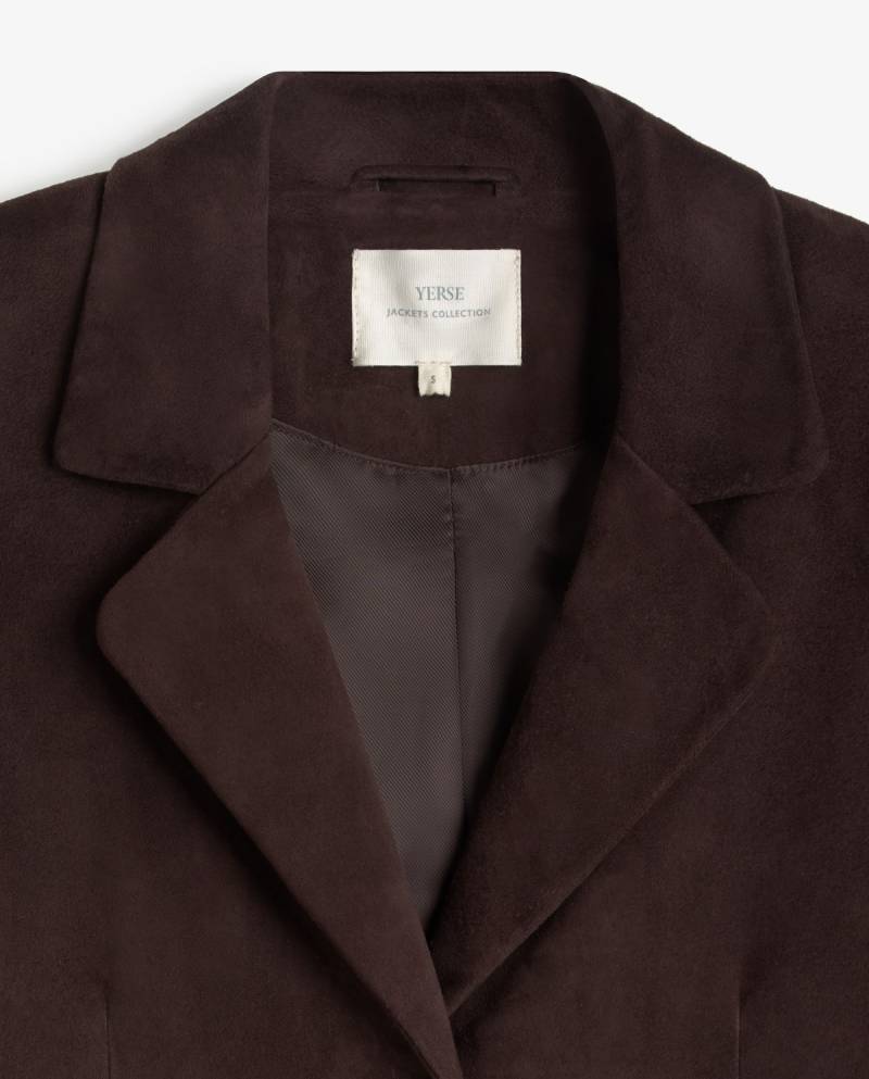 yerse suede sport coat chocolate sketchshop