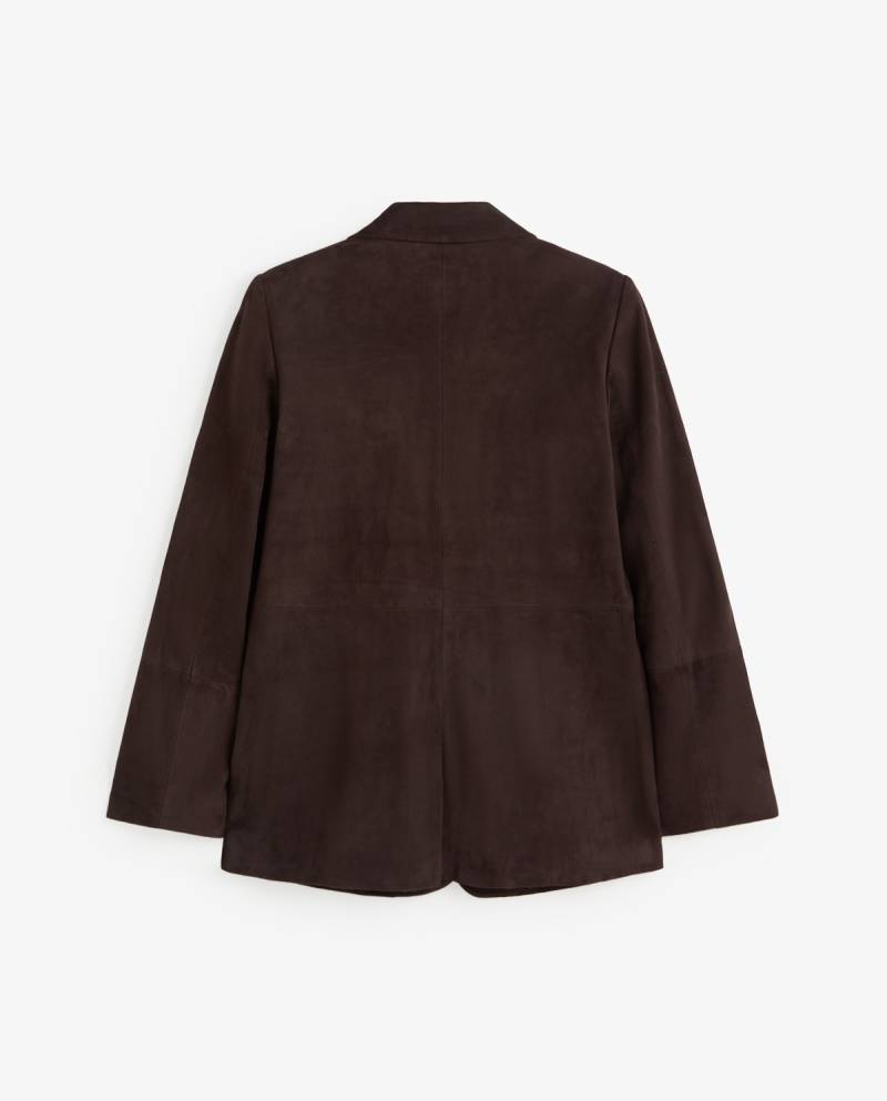 yerse suede sport coat chocolate sketchshop
