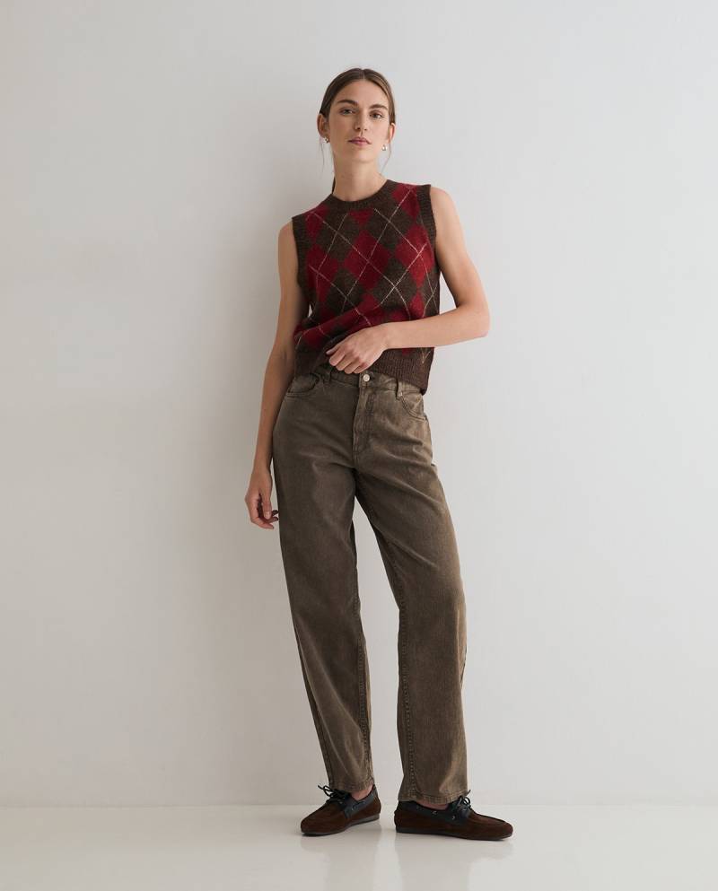 yerse straight jeans chocolate sketchshop