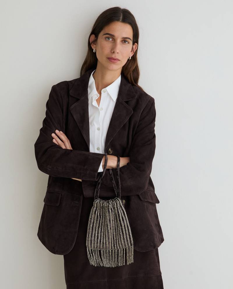 yerse suede sport coat chocolate sketchshop