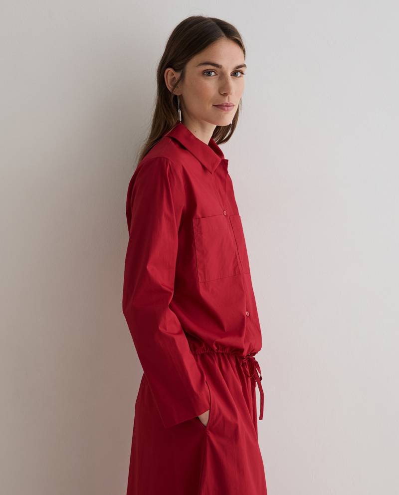 yerse poplin shirt red sketchshop