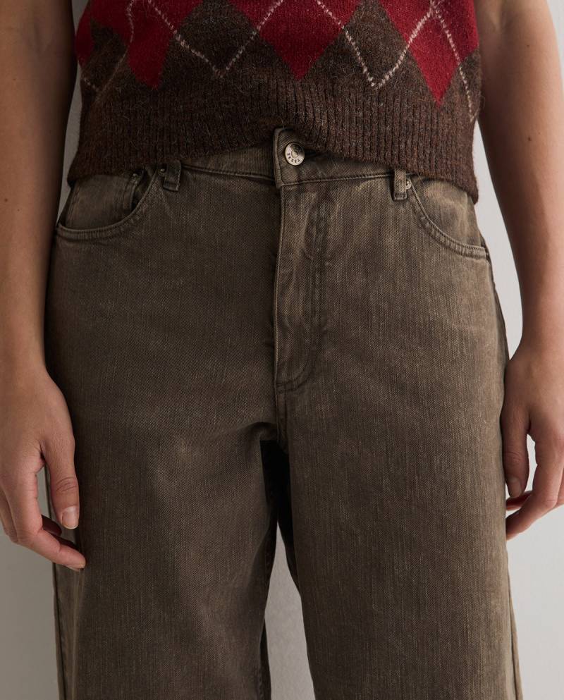 yerse straight jeans chocolate sketchshop