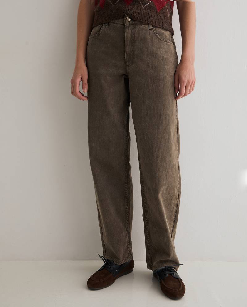 yerse straight jeans chocolate sketchshop